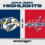 NHL Highlights | Predators vs. Capitals - January 6, 2023