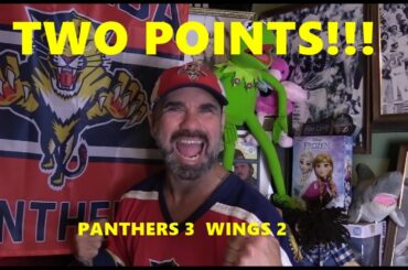 Florida Panthers Beat Detroit Red Wings 3-2 Bob Fire Ekblad Pair