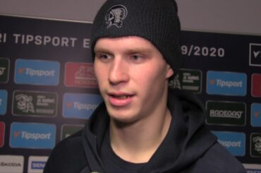 Jakub Pour po zápase s Kometou Brno