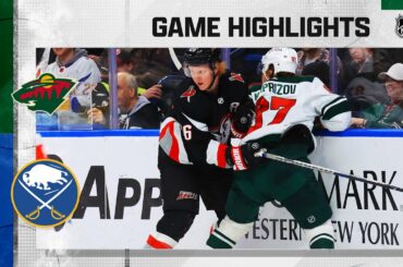 Wild @ Sabres 1/7 | NHL Highlights 2023