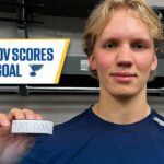 Nikita Alexandrov scores first NHL goal