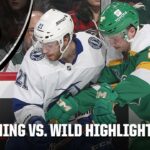 Tampa Bay Lightning vs. Minnesota Wild | Full Game Highlights