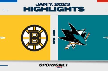 NBA Highlights | Bruins vs. Sharks - January 7, 2023