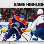 Avalanche @ Oilers 1/7 | NHL Highlights 2023