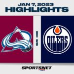 NHL Highlights | Avalanche vs. Oilers - January 7, 2023