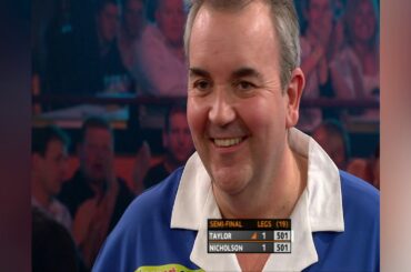 NICHOLSON AT HIS BEST! Taylor v Nicholson | 2010 Players Championship Finals