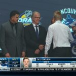 Canucks select Olli Juolevi with 5th overall pick