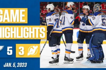 Game Highlights: Blues 5, Devils 3