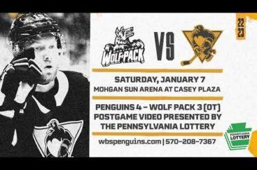 POSTGAME HIGHLIGHTS:  January 7, 2023