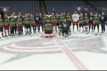 Columbus Blue Jackets host annual Military Appreciation Night at Nationwide Arena