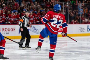 Caufield's 50th career goal puts him in elite Canadiens company