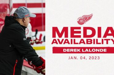 Derek Lalonde Addresses the Media Following Morning Skate | 1/4/23