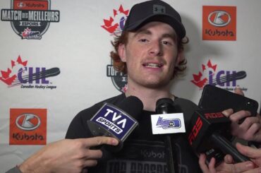 Point de presse : Jérémie Poirier après le match des meilleurs espoirs Kubota