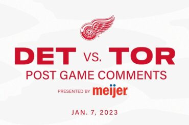 Jake Walman and Derek Lalonde Toronto Post Game | 1/7/23