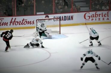 Drake Batherson Rips This One Through Reimer To Open The Scoring At Home Against The Sharks