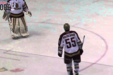 Canucks prospect Brisebois scores late goal in 7-4 Titan loss