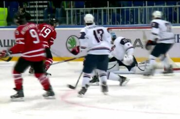 WJC - Ryan Nugent-Hopkins 1-0 goal. USA vs Canada. Dec 30th 2012