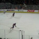 Danick Martel of the Laval Rocket scores on a breakaway vs. the Bridgeport Islanders 11/12/21