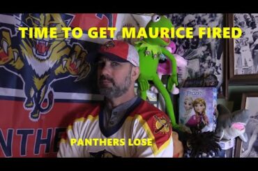 Florida Panthers Lose to Stars 5-1 - Paul Maurice MUST GO NOW!!!