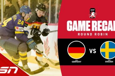 Germany vs. Sweden - 2023 World Juniors Highlights