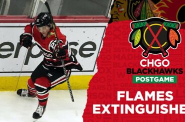 Lukas Reichel and Blackhawks Extinguish Flames for 2nd-Straight Win | CHGO Blackhawks LIVE Postgame