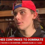 Devils Defeated The Rangers 4-3 in a Thrilling Overtime Battle...Jack Hughes Dominated Once Again