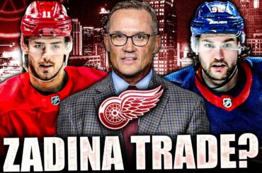FILIP ZADINA TRADE RUMOURS (Re: Frank Seravalli, Jonathan Drouin) Detroit Red Wings News Today 2022