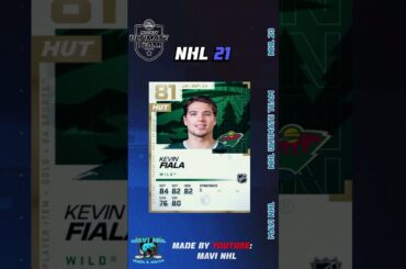 Kevin Fiala in NHL Ultimate team #shorts