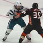 Jonah Gadjovich And Sam Carrick Drop The Gloves