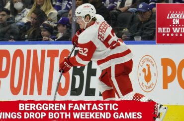 Jonatan Berggren Fantastic This Weekend | Red Wings Lose to Florida Panthers & Toronto Maple Leafs