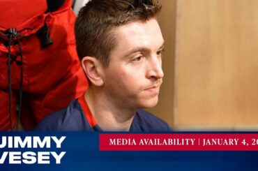 New York Rangers: Jimmy Vesey Media Availability | Jan. 4, 2023