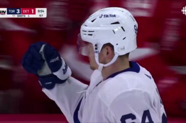 David Kampf 8th of the Season vs Detroit Red Wings w/Joe Bowen Commentary (26/2/2022)