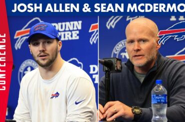 Sean McDermott And Josh Allen On Damar Hamlin’s Progress | Buffalo Bills