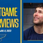Jan. 8: Postgame Interviews