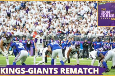 The Minnesota Vikings HAVE THE EDGE Over New York Giants in Wild Card Game | The Ron Johnson Show