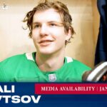 New York Rangers: Vitali Kravtsov Media Availability | Jan. 9, 2023