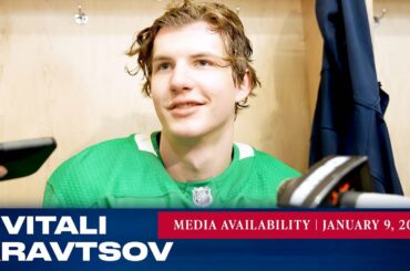New York Rangers: Vitali Kravtsov Media Availability | Jan. 9, 2023