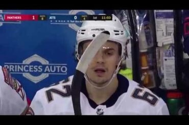 Denis Malgin Goal vs WPG 02-18-2018