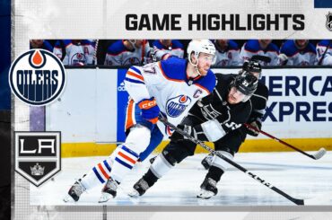 Oilers @ Kings 1/9 | NHL Highlights 2023