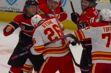 Jake McCabe And Michael Stone Drop The Gloves