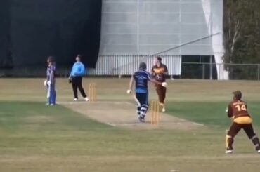 Josh Brown - Cleanest cricket shot ever?🏏