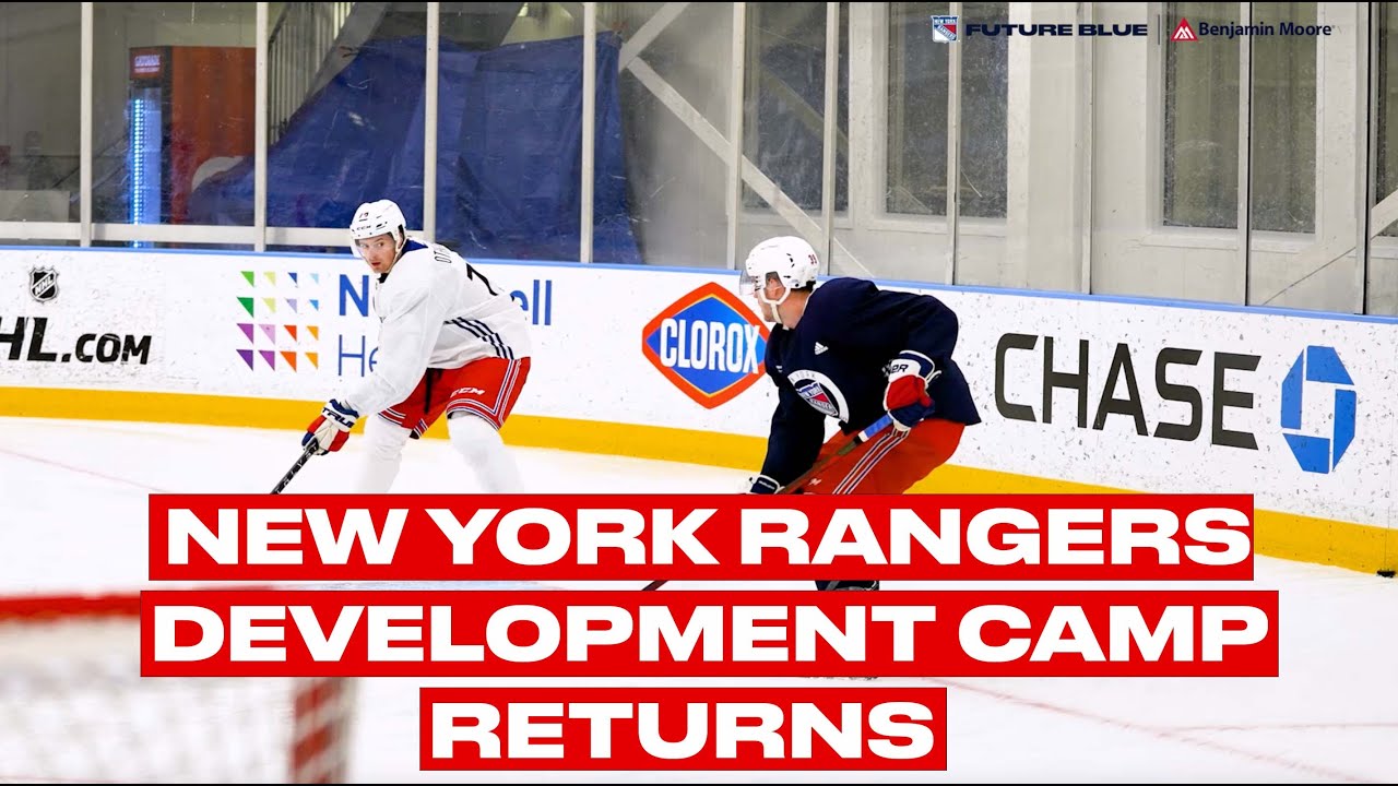 New York Rangers Development Camp 2025 Edie Agnesse