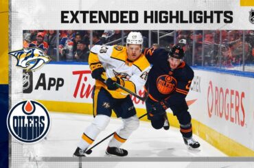 Nashville Predators vs. Edmonton Oilers Nov 1, 2022 HIGHLIGHTS