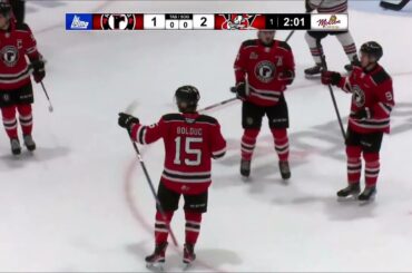 Zachary Bolduc: Tour du chapeau/Hat Trick - 04-01-23