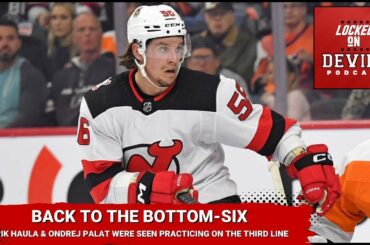 Jack Hughes Has New Linemates...Erik Haula & Ondrej Palat Were Moved to The Bottom 6...Smart Move?