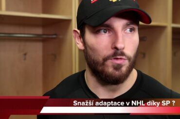 Michal Kempný - Marián Hossa 28.10.2016 Blackhawks vs Devils - NHL