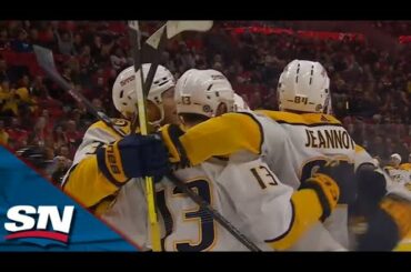 Predators' Roman Josi, Jeremy Lauzon Score Pair Of Quick Goals To Double Up vs. Senators