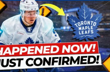 BUSY DAY! LEFT NOW! TORONTO MAPLE LEAFS NEWS! NHL NEWS!