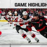 Devils @ Hurricanes 1/10 | NHL Highlights 2023
