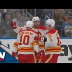 Flames' Milan Lucic Scores Tap-In To Finish Off Beautiful Pass From Nazem Kadri
